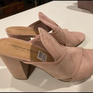NWT - Christian Soriano Sandal Heels - Blush color